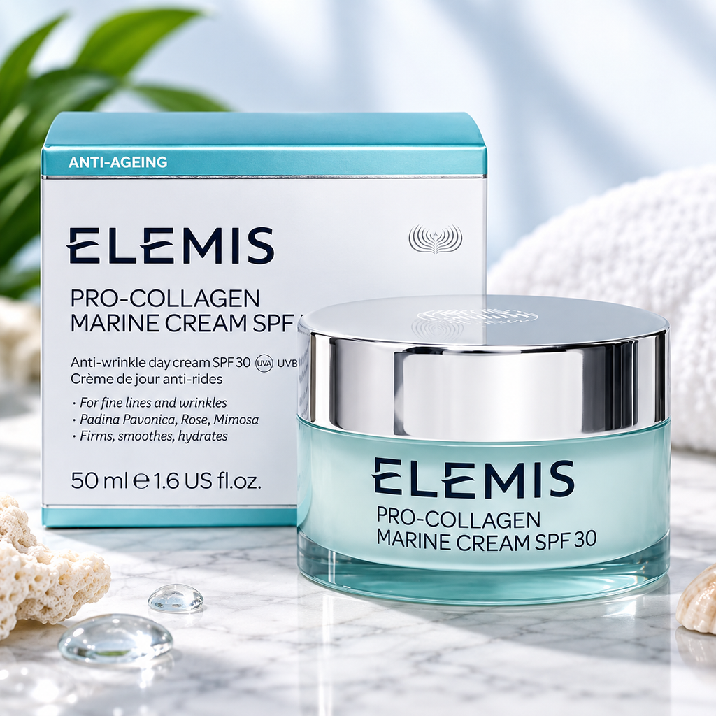 ELEMIS Pro-Collagen Marine Cream SPF 30 – Anti-Wrinkle Hydrating Day Cream, 50ml