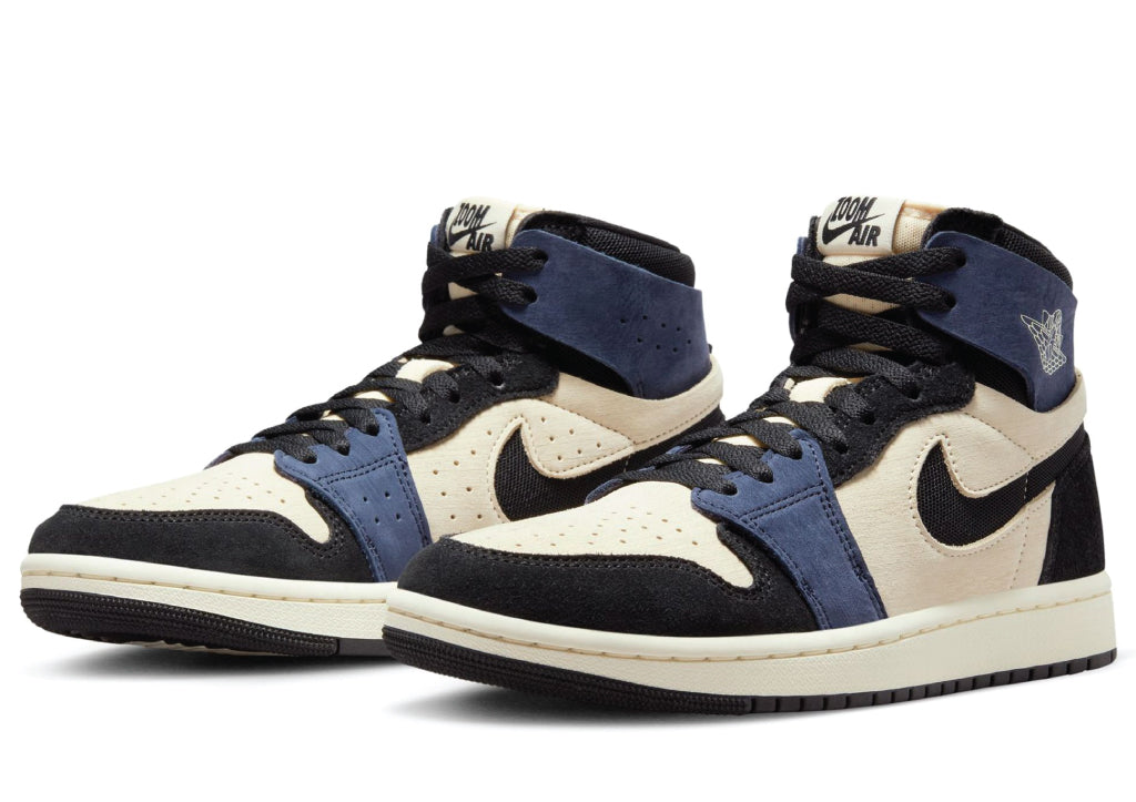 Air Jordan 1 High Zoom Air CMFT 2 Muslin Blackened Blue