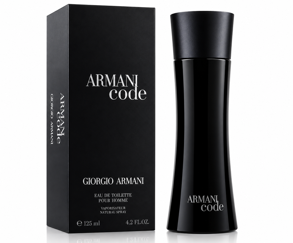 Giorgio Armani Code Eau de Toilette for Men – 4.2 oz / 125 ml
